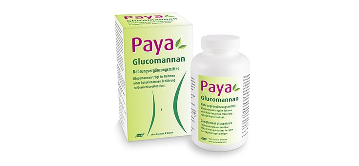 Paya Glucomannan Kaps 500 mg Ds 180 Stk