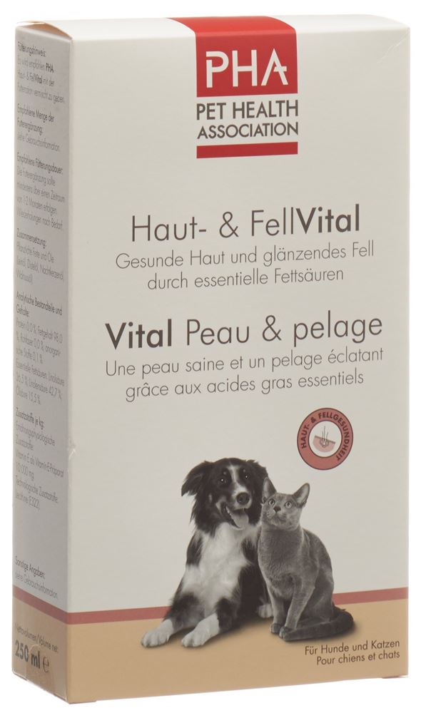 PHA Haut- und FellVital Lös für Hunde und Katzen 250 ml