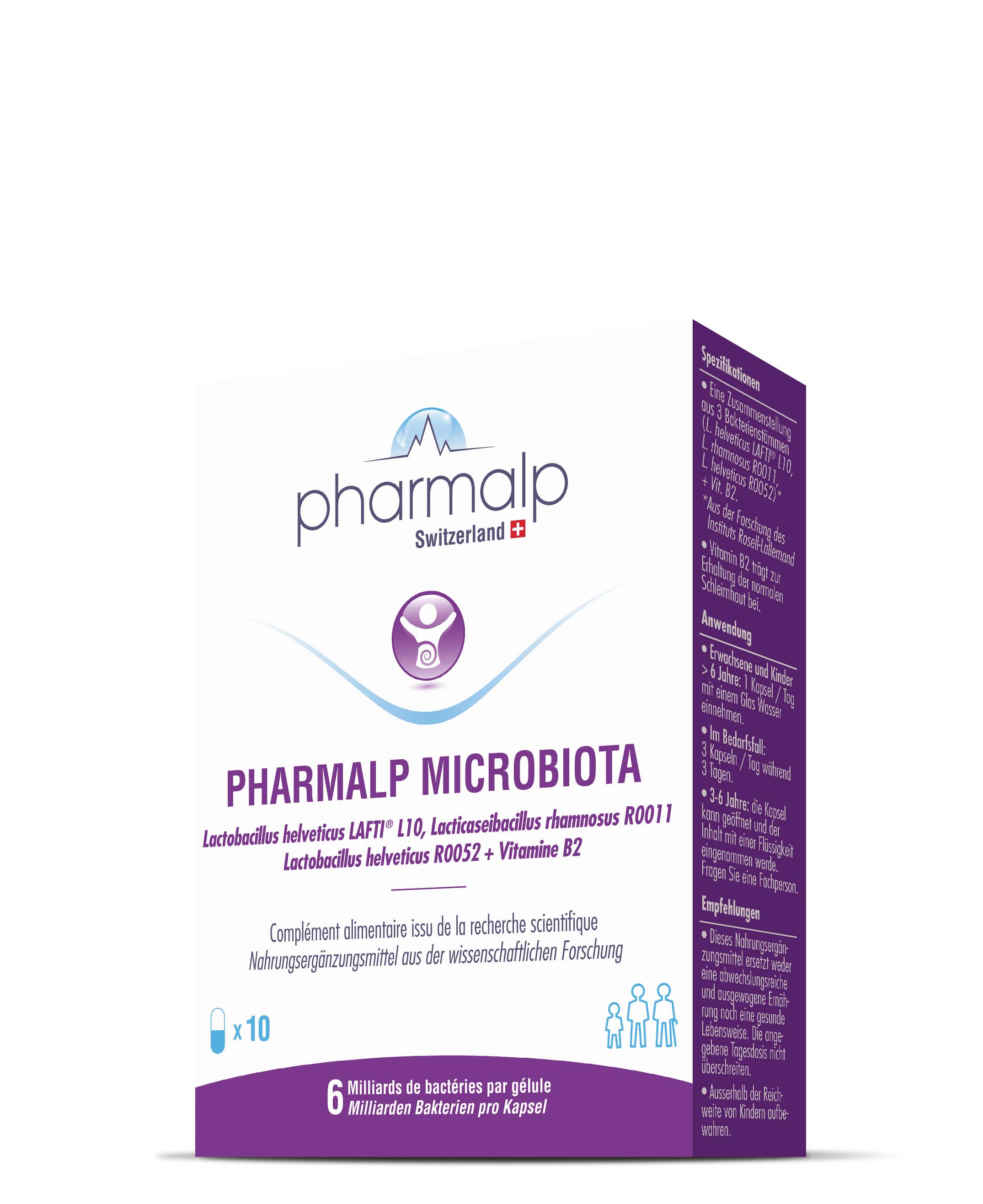 Pharmalp Microbiota Kapseln Blist 10 Stk