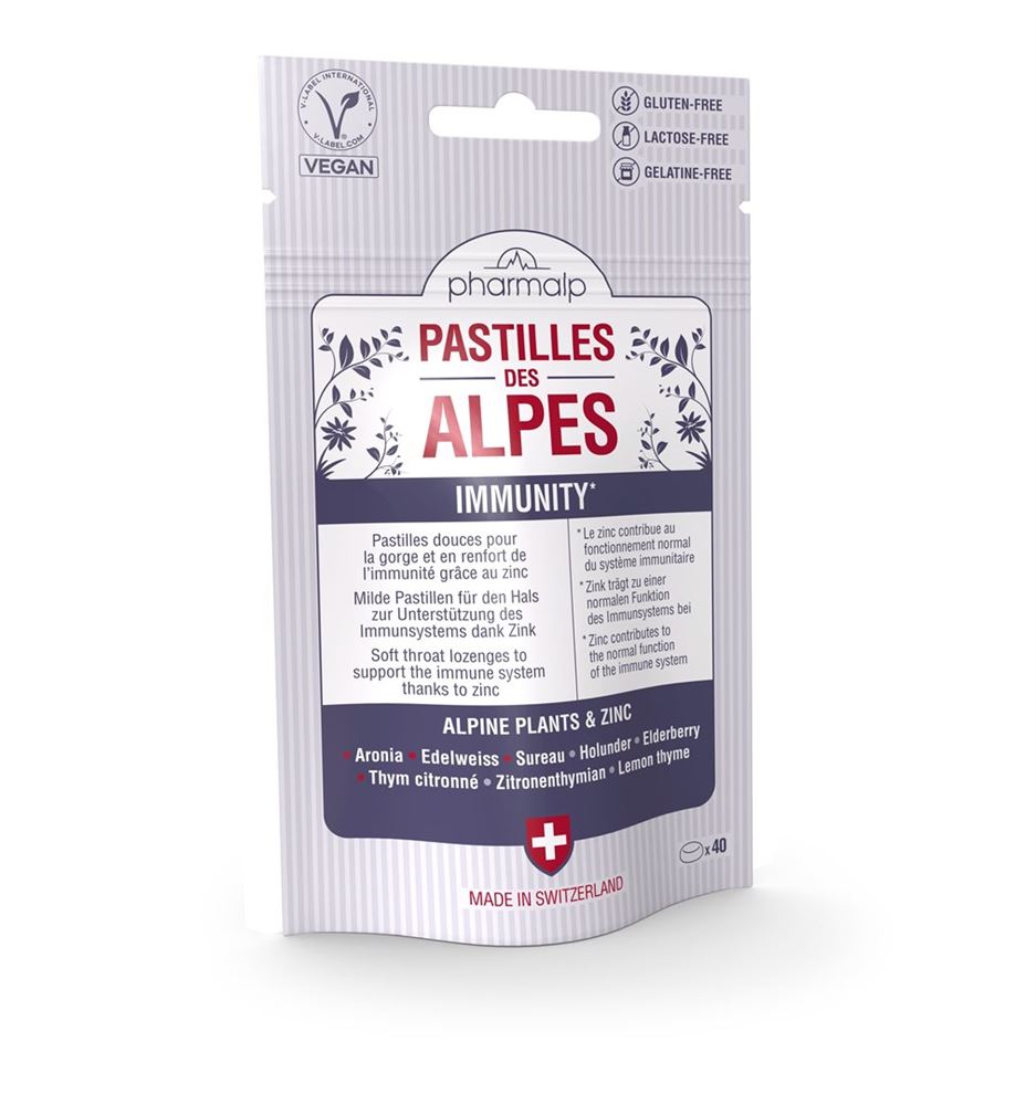 Pharmalp Pastilles des Alpes Immunity Btl 40 Stk