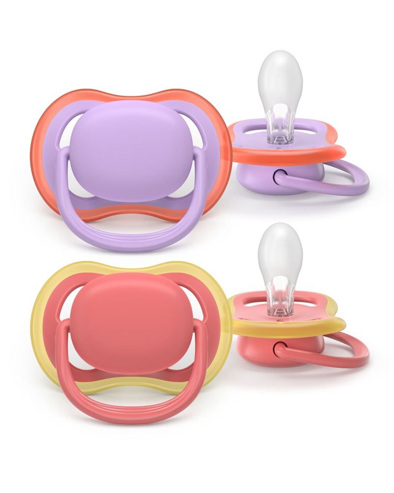 Philips Avent Schnuller Ultra Air Day 18+ Monate rosa/rot 2 Stk