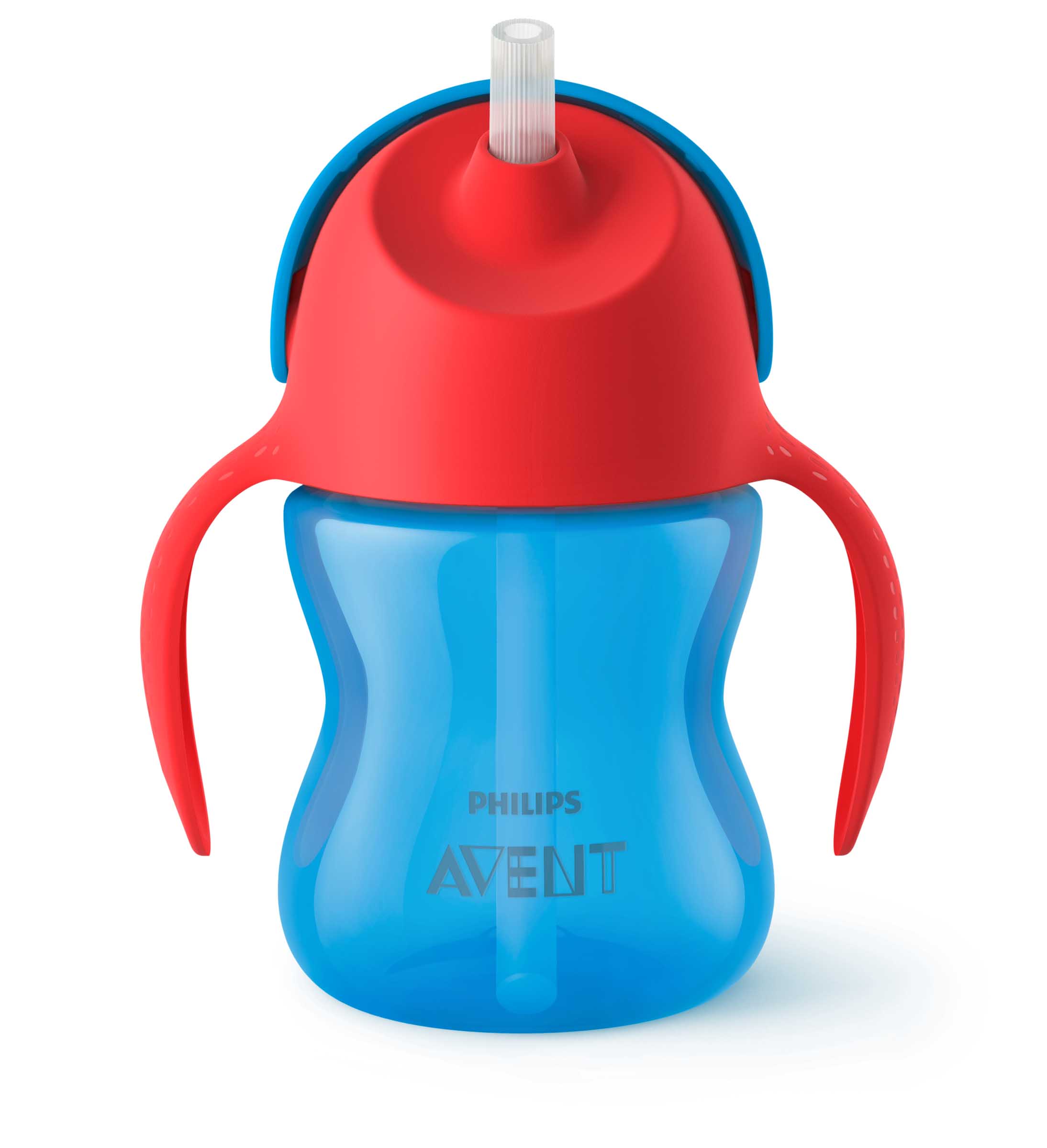 Philips Avent Strohhalm-Becher 200ml Boy blau