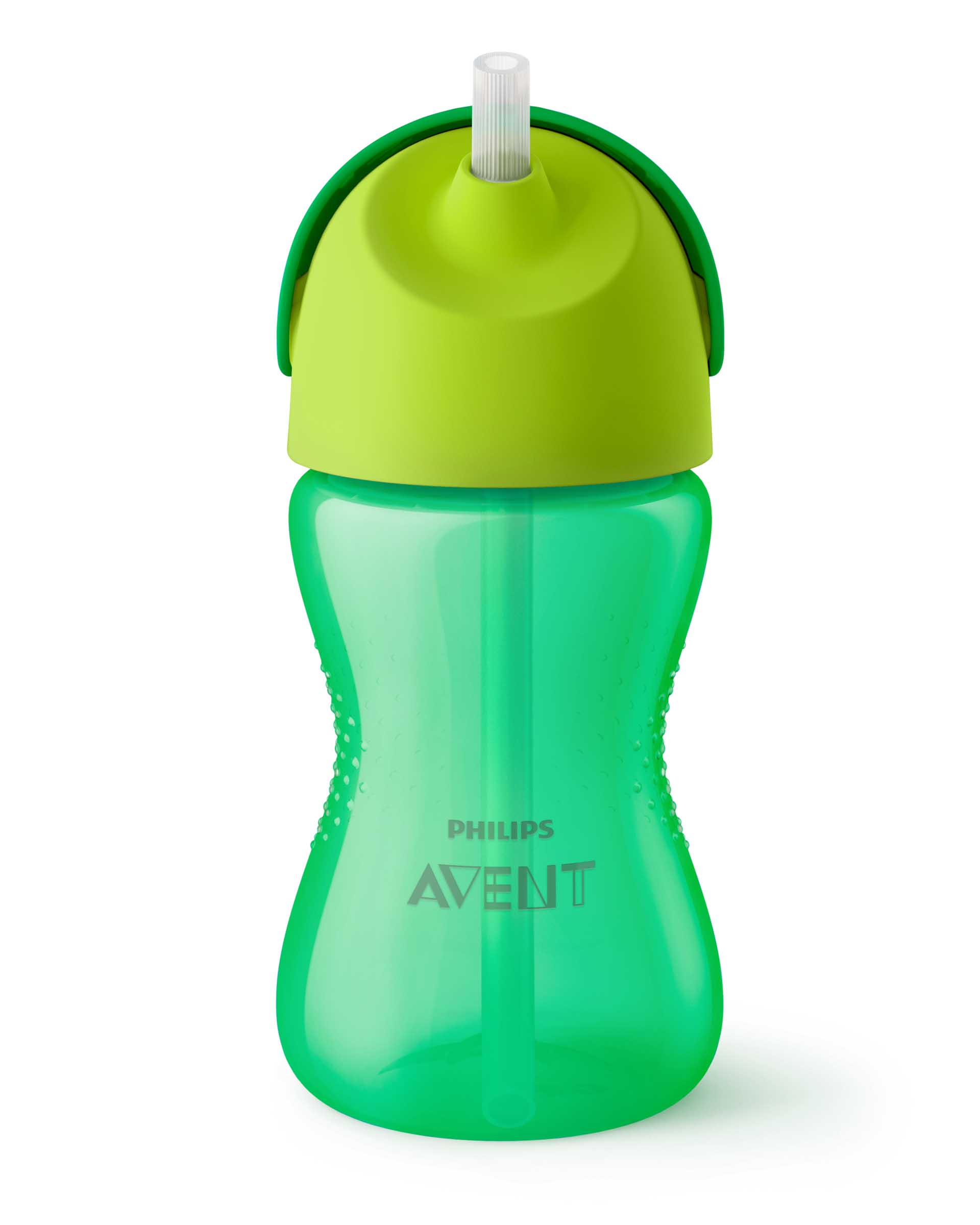 Philips Avent Strohhalm-Becher 300ml Boy grün