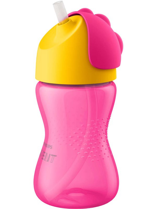 Philips Avent Strohhalm-Becher 300ml Girl rosa