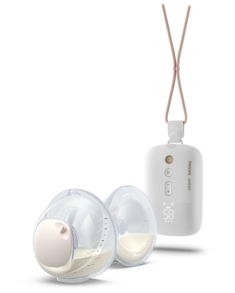 Philips Avent tragbare Doppelmilchpumpe