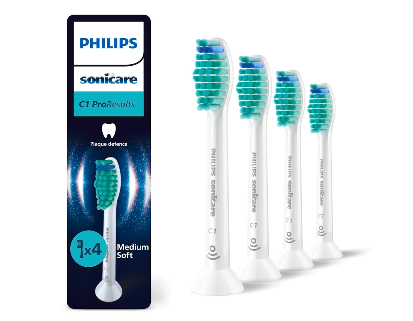 Philips Sonicare C1 ProResults weiss 4 Stk