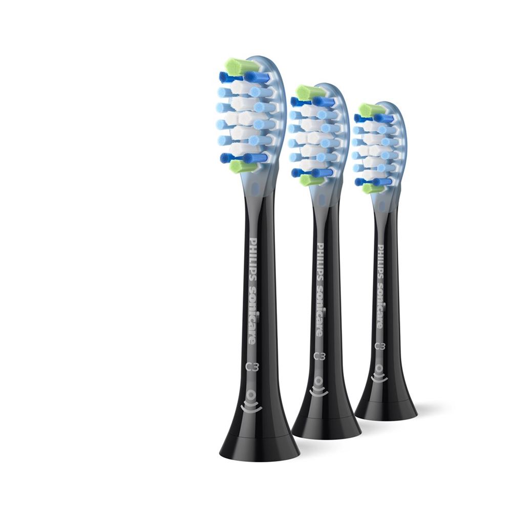 Philips Sonicare C3 Premium Plaque Defense schwarz 3 Stk