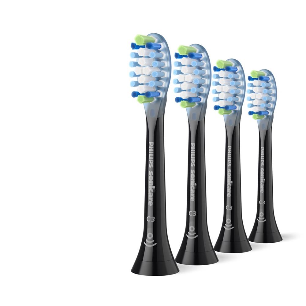 Philips Sonicare C3 Premium Plaque Defense schwarz 4 Stk