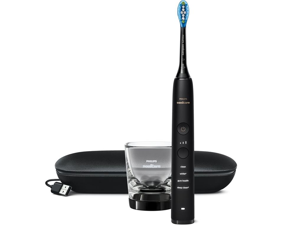 Philips Sonicare DiamondClean 9000 elektrische Schallzahnbürste Hx9911/09 schwarz