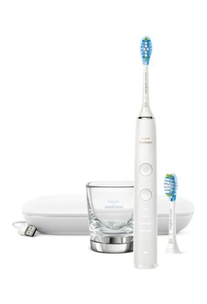 Philips Sonicare DiamondClean 9000 elektrische Schallzahnbürste Hx9913/17 weiss
