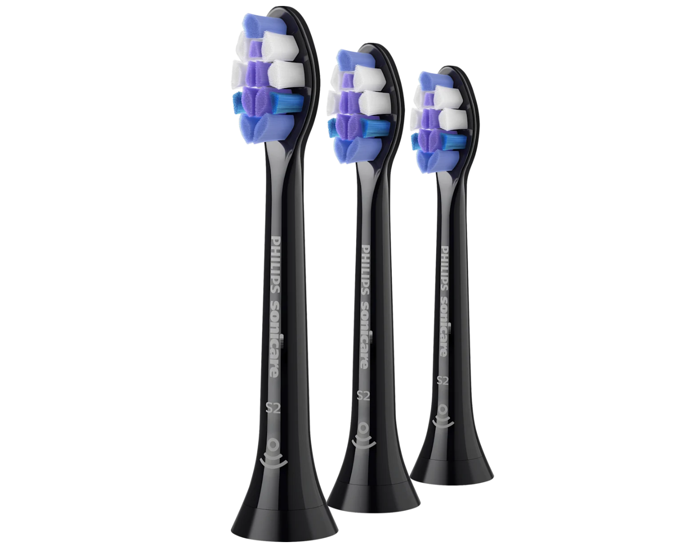 Philips Sonicare S2 Sensitive schwarz 3 Stk
