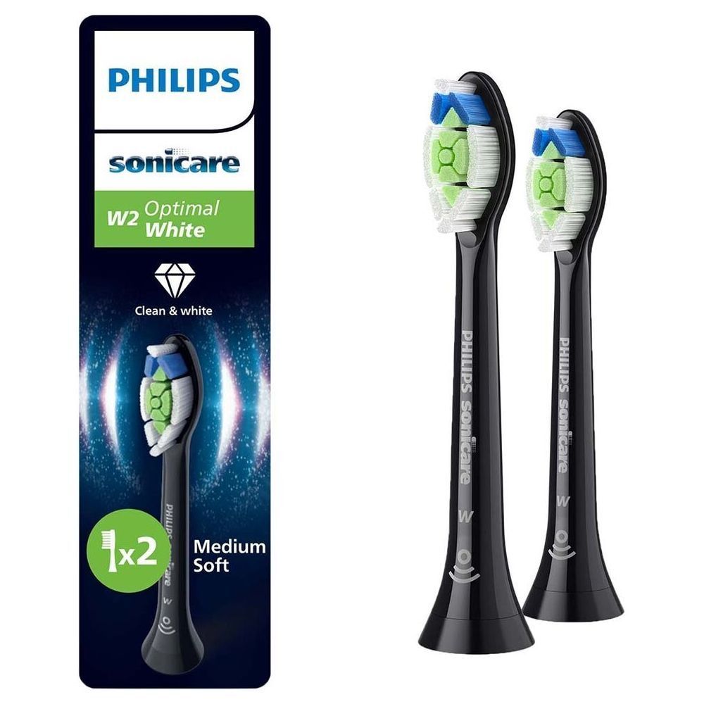 Philips Sonicare W2 Optimal White schwarz 2 Stk