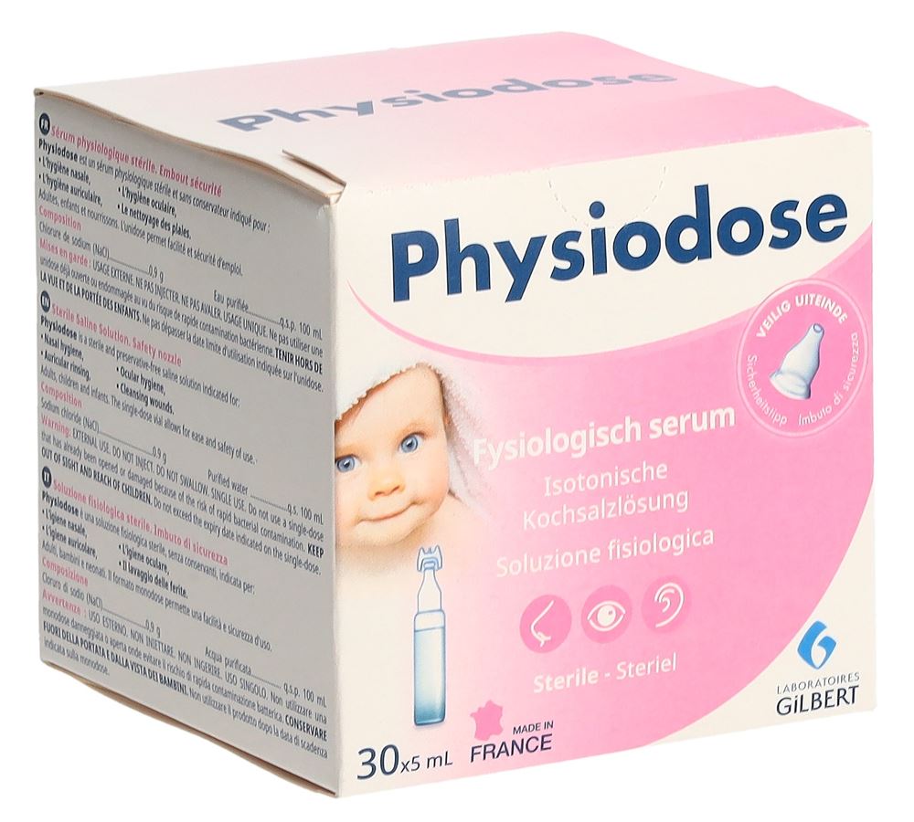 Physiodose physiologische Kochsalzlösung steril 30 Monodos 5 ml