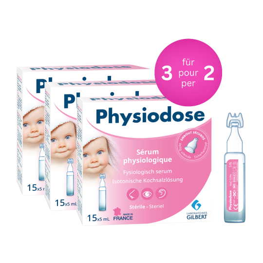 Physiodose physiologische Kochsalzlösung steril 45 Monodos 5 ml