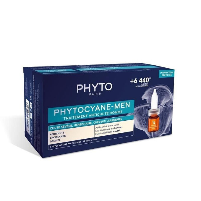 Phyto Phytocyane Men Prog deutsch/italienisch 12 Fl 3.5 ml