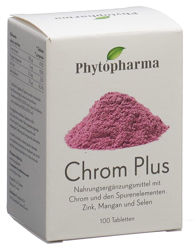 Phytopharma Chrom Plus Tabletten 100 Stück
