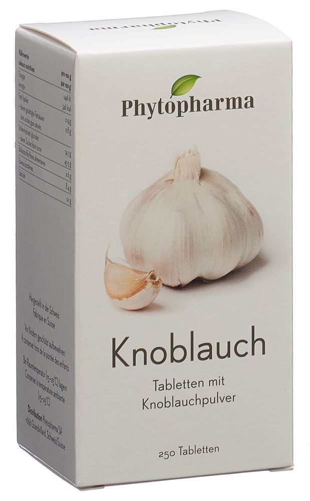 Phytopharma Knoblauch Tabletten 250 Stück