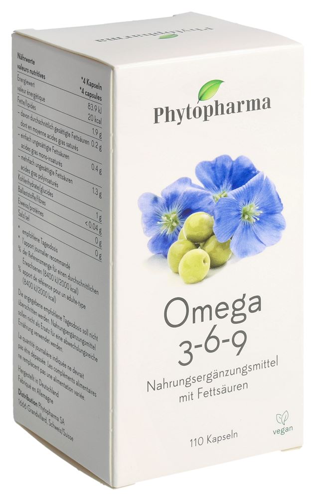 Phytopharma Omega 3-6-9 Kaps 110 Stk
