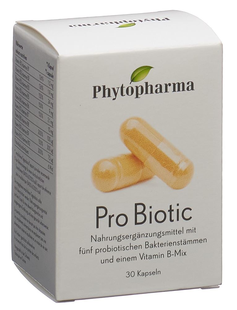 Phytopharma Pro Biotic Kaps Ds 30 Stk