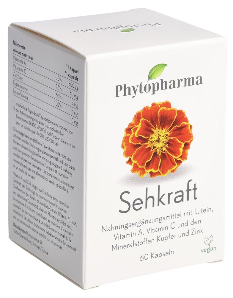 Phytopharma Sehkraft Kaps Ds 60 Stk