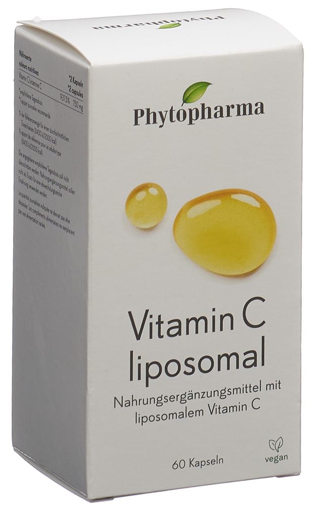 Phytopharma Vitamin C Kaps liposomal Ds 60 Stk