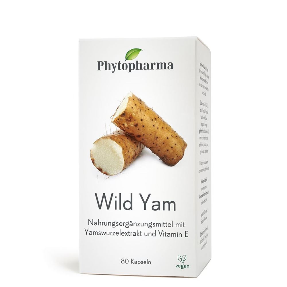 Phytopharma Wild Yam Kaps 80 Stk