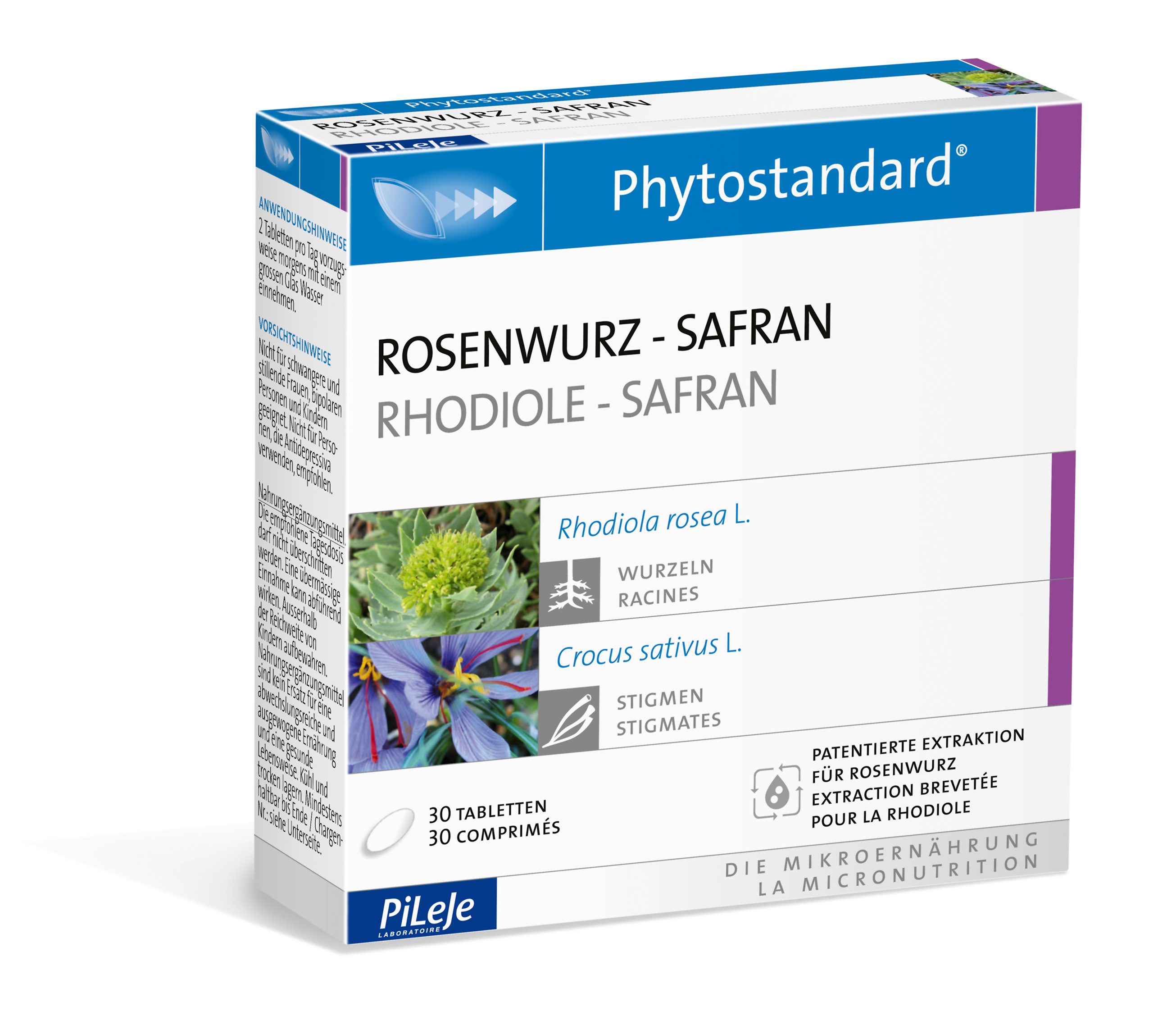 Phytostandard Rosenwurz-Safran Tabl 30 Stk