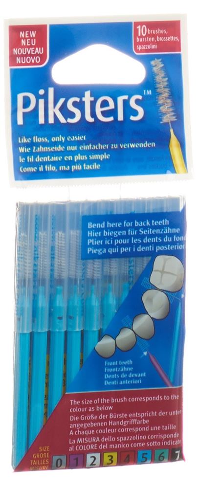 Piksters Interdentalbürstchen 5 10 Stk