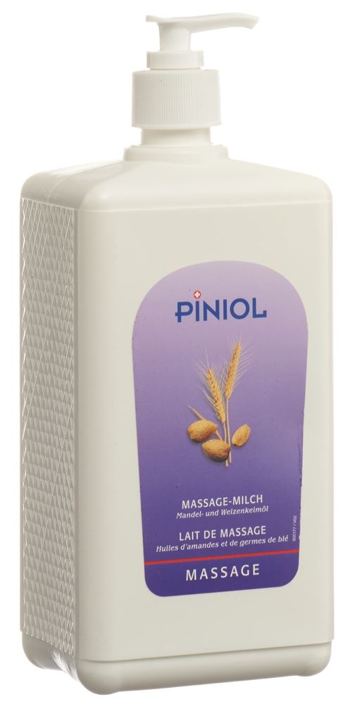 Piniol Massagemilch mit Mandel-Weizenkeimöl 1000 ml