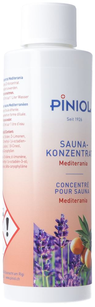 Piniol Sauna-Konzentrat Mediterania Orange-Lavendel Fl 250 ml