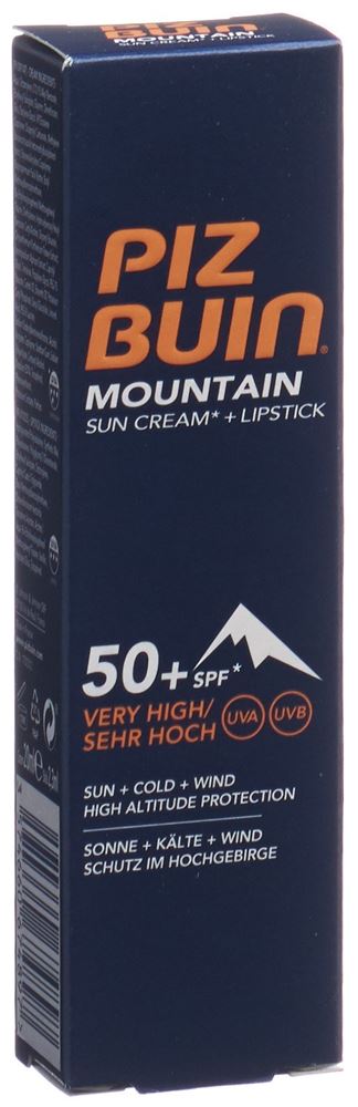 Piz Buin Mountain Combi SPF 50+ Lipstick SPF 30 20 ml