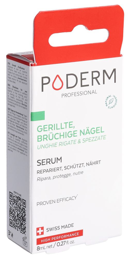 Poderm Gerillte brüchige Nägel Serum nährend Fl 8 ml
