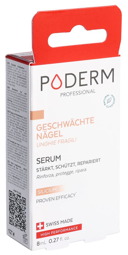 Poderm Geschwächte Nägel Serum Silizium Fl 8 ml