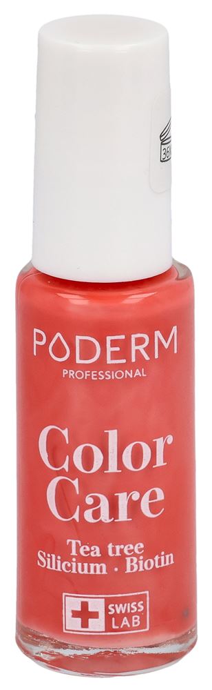 Poderm Nagellack Color Care Teebaum 273 korallenrosa Fl 8 ml