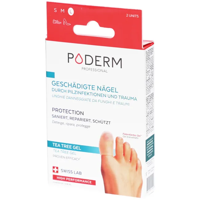 Poderm Professional Geschädigte Nägel Kappe L 2 Stk