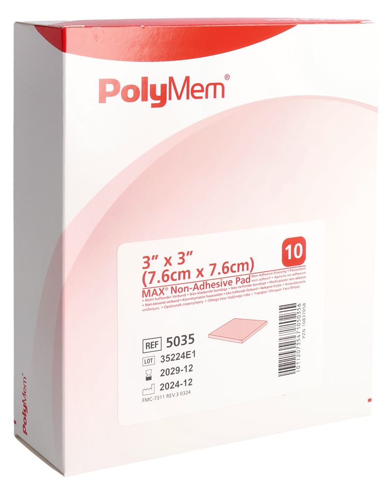 PolyMem MAX 7.6×7.6cm 10 Stk