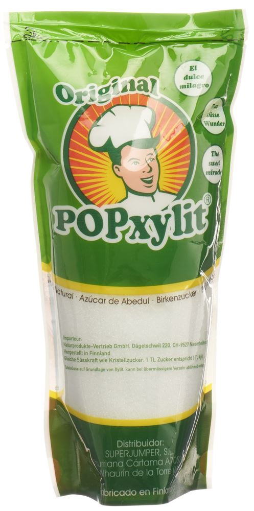 POPxylit Original Birkenzucker aus finnischen Birken Btl 500 g