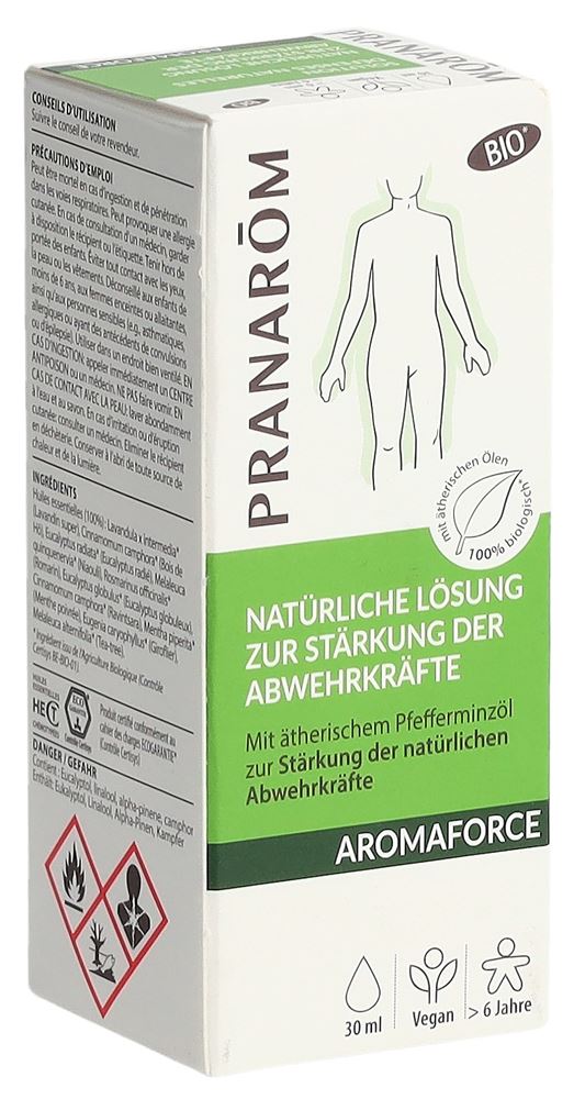 Pranarom Aromaforce Natürliche Lösung Stärkung der Abwehrkräfte Bio Fl 30 ml