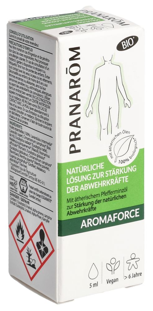 Pranarom Aromaforce Natürliche Lösung Stärkung der Abwehrkräfte Bio Fl 5 ml