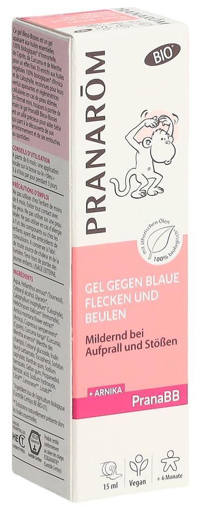 Pranarom PranaBB Gel Prellungen Beulen Bio Eco Tb 15 ml