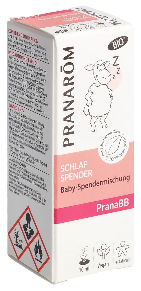 Pranarom PranaBB Mischun Schlafspendend Bio Eco Fl 10 ml