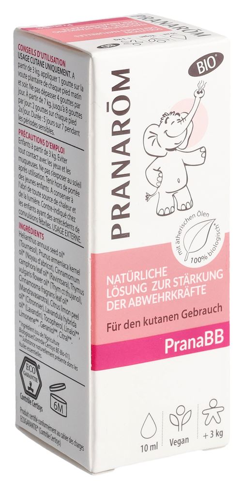 Pranarom PranaBB natürliche Lösung zur Stärkung der Abwehrkräfte Bio Eco Fl 10 ml