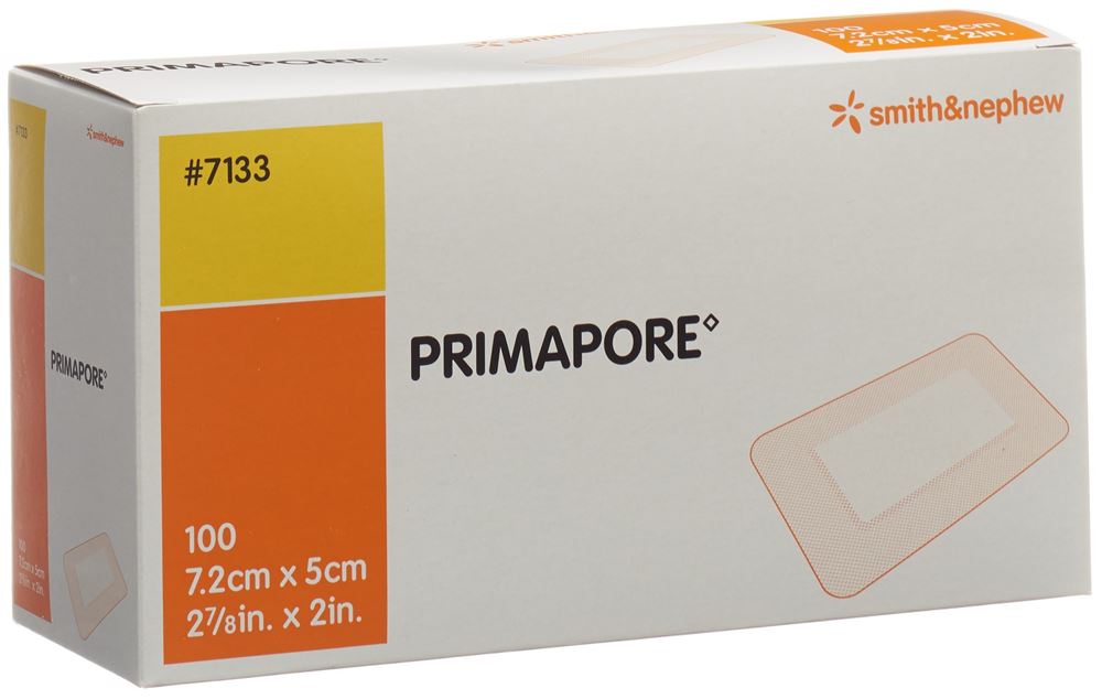 Primapore Wundverband 7.2x5cm steril 100 Stk