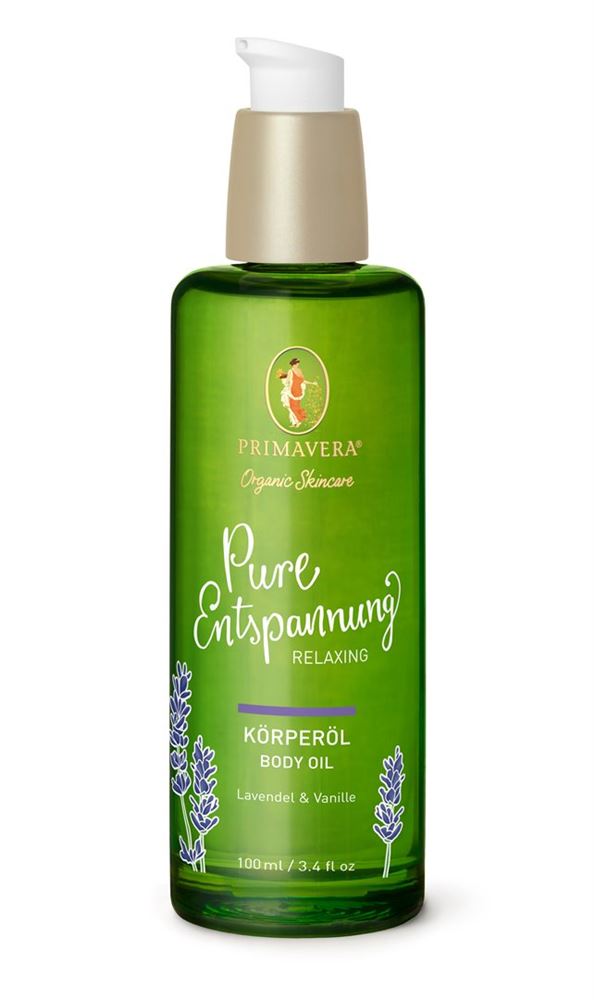 Primavera Körperöl Pure Entspannung Disp 100 ml
