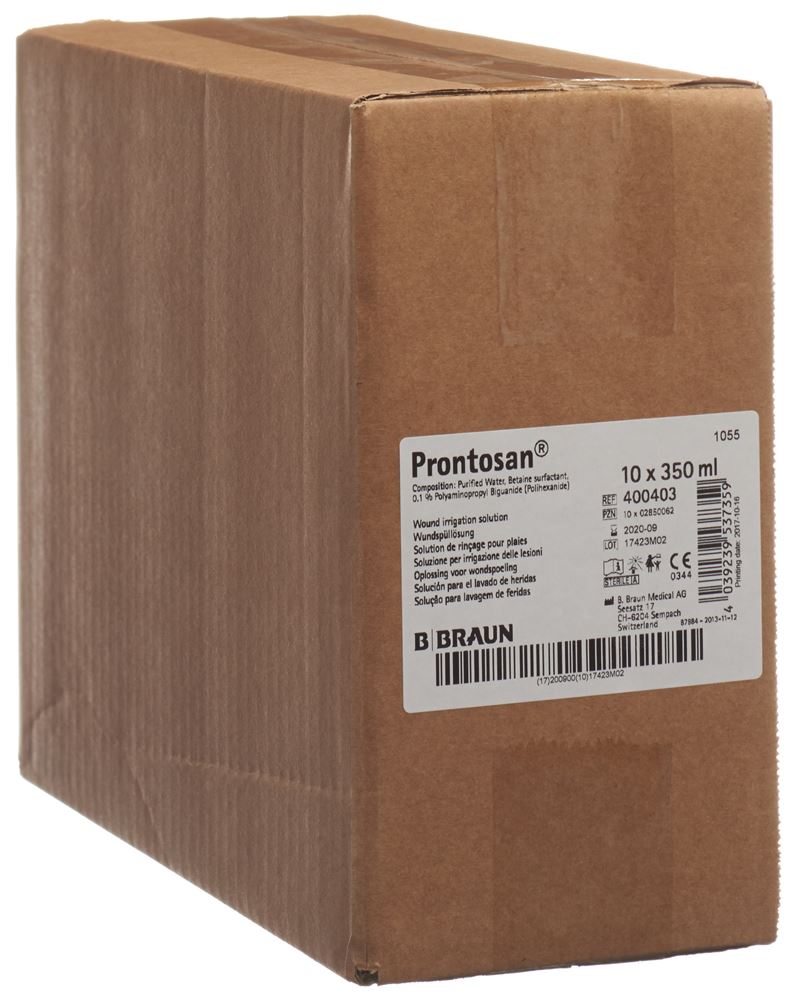 Prontosan Wundspüllösung steril 10 Rundfl 350 ml