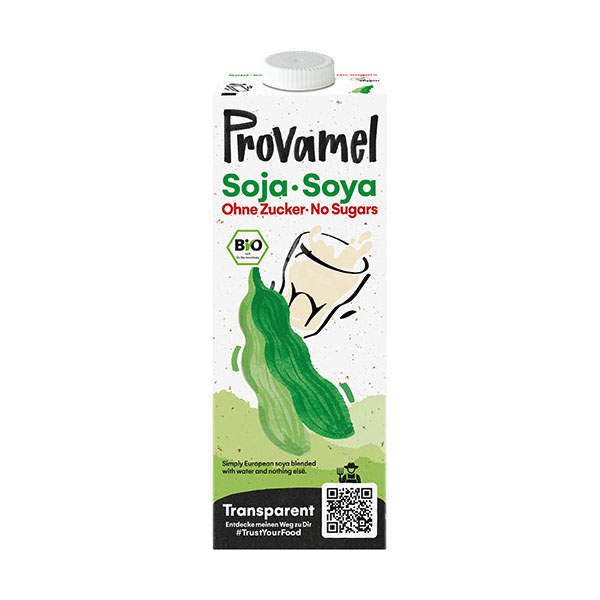 Provamel Bio Soja Drink Natural ohne Zucker 1 lt