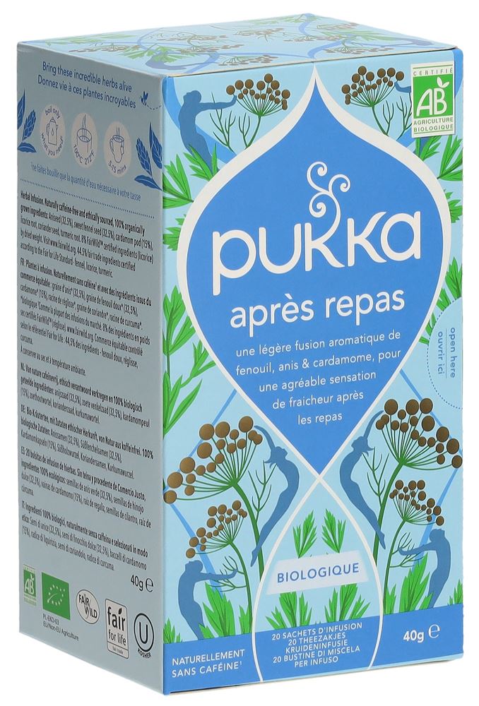Pukka Feel New Thé Bio Beutel 20 Stück