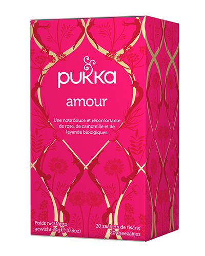 Pukka Amour Thé Bio Beutel 20 Stück