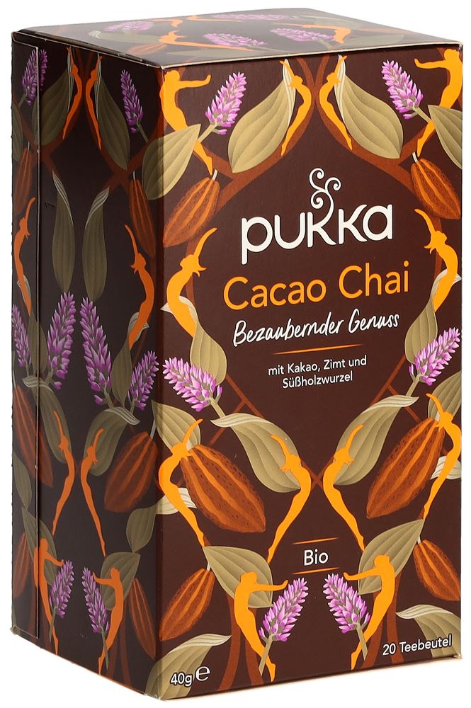 Pukka Cacao Chai Tee Bio Beutel 20 Stück