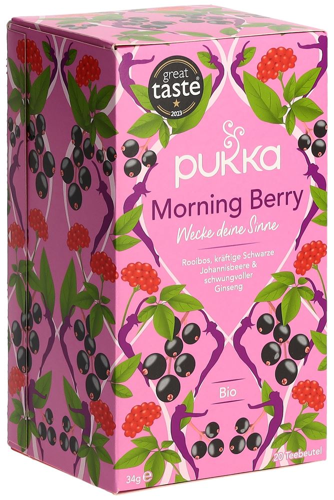 Pukka Morning Berry Tee Bio deutsch Btl 20 Stk